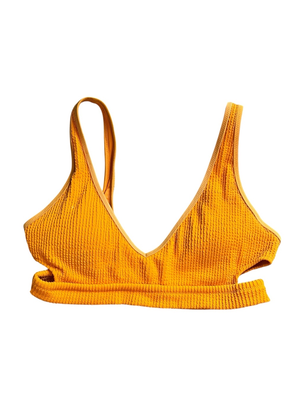 Aerie Neon Orange Bikini Top